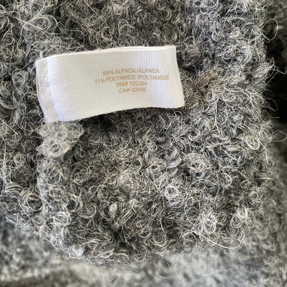 Alpaca Sweater Robe - Picture 4 of 4